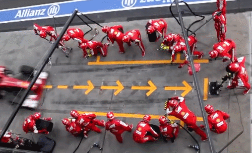 Crew necessary to finish every race.